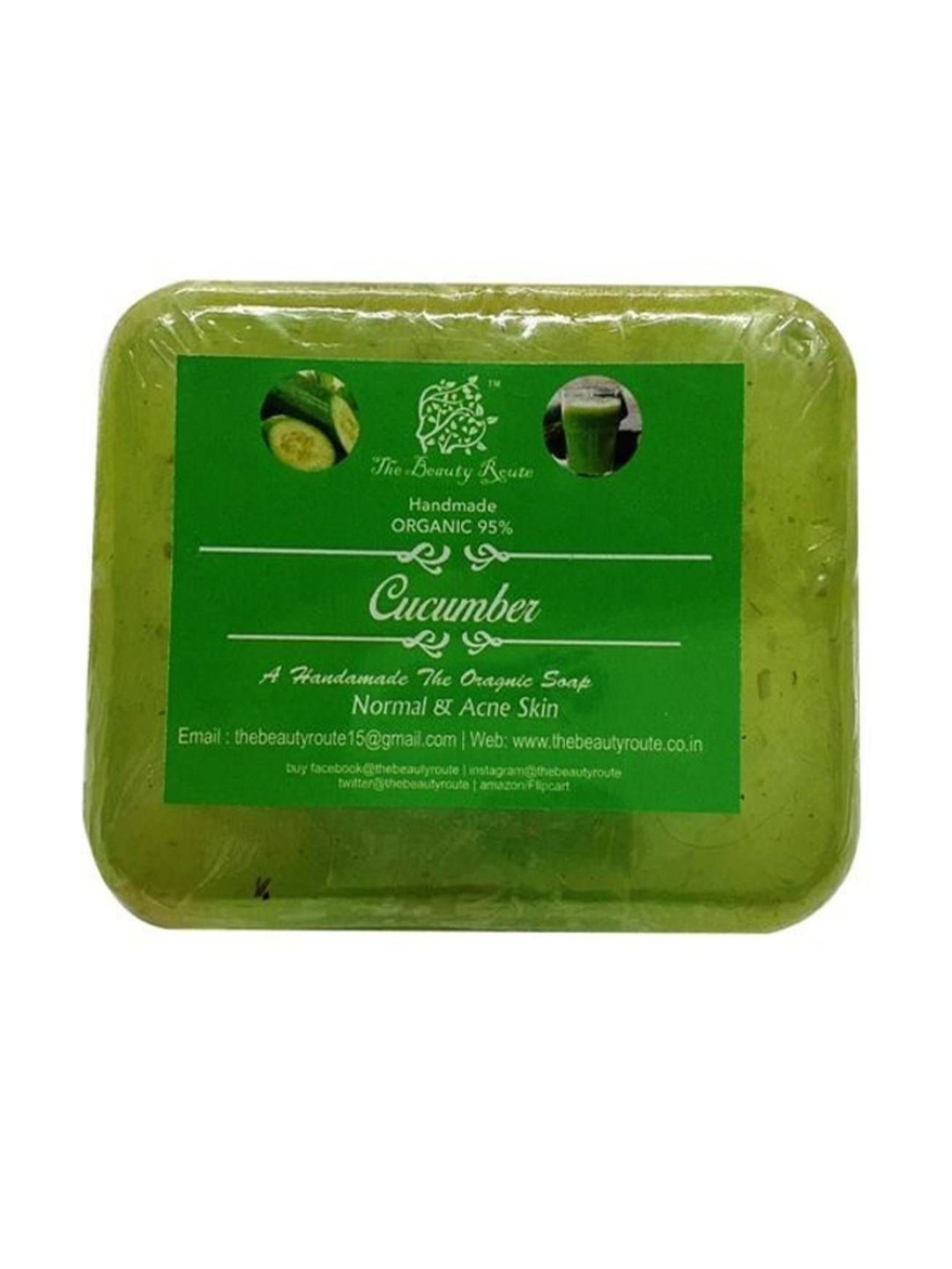 THE BEAUTY ROUTE Cucumber Soaps - 100 g