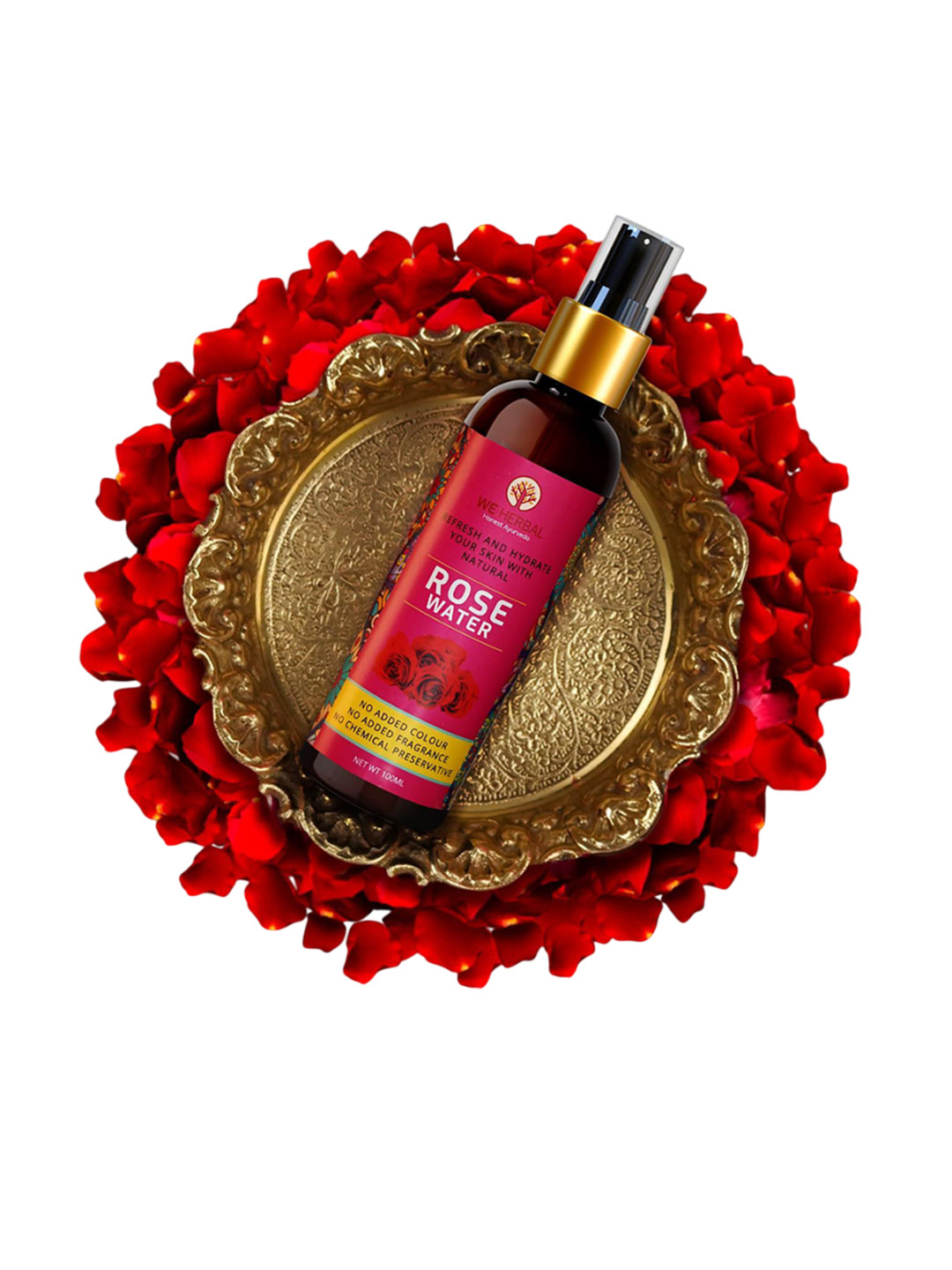 WE HERBAL Rose Water Toner For Hydration - 100 ml