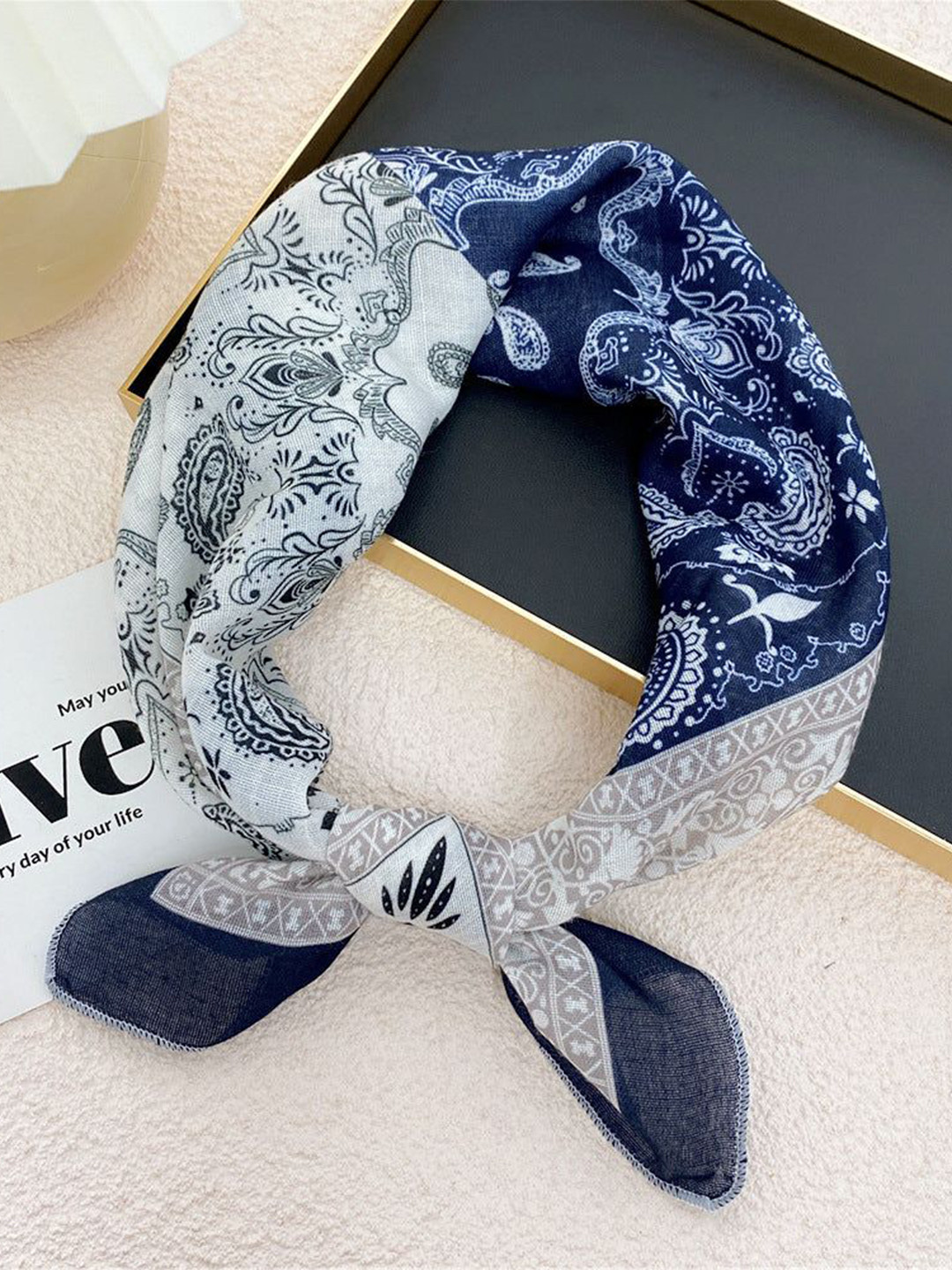 QUECY Women Printed Scarf