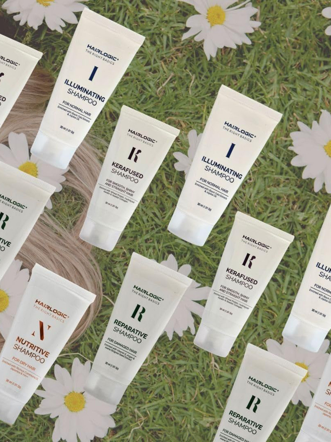 Hairlogic Nutritive Shampoo With Ricinus Communis Oil For Dry Hair Nourishment- 30 ml