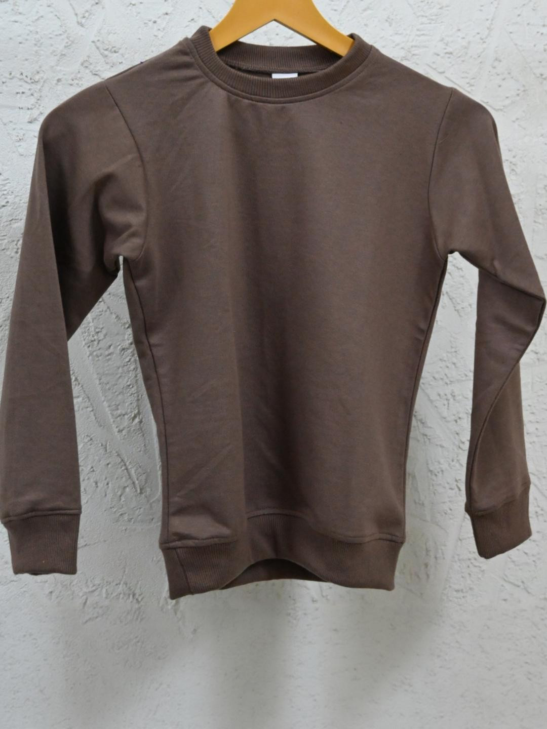 DHANYA Kids-Unisex Bronze Organic Cotton  Sweatshirts