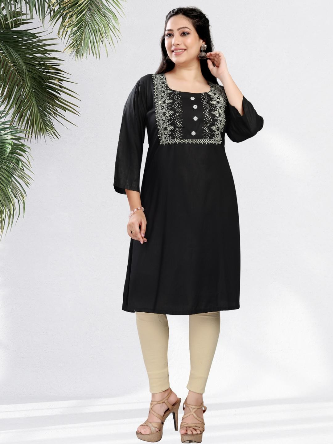 Avantrys Women Ethnic Motif Printed Kurti