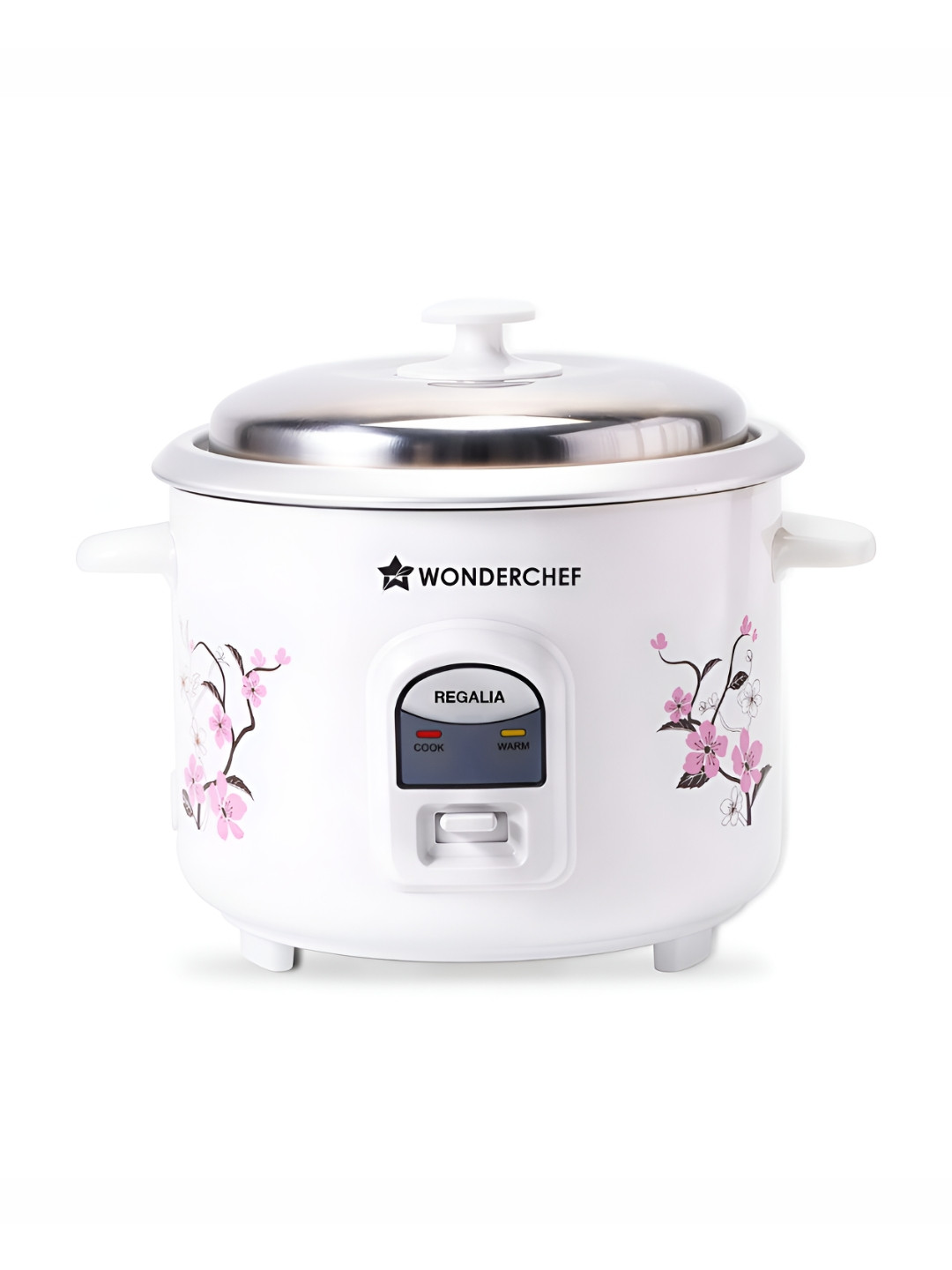 Wonderchef Regalia Electric Rice Cooker with Non-Stick Bowl-700W Serve 4-6-1.8 L