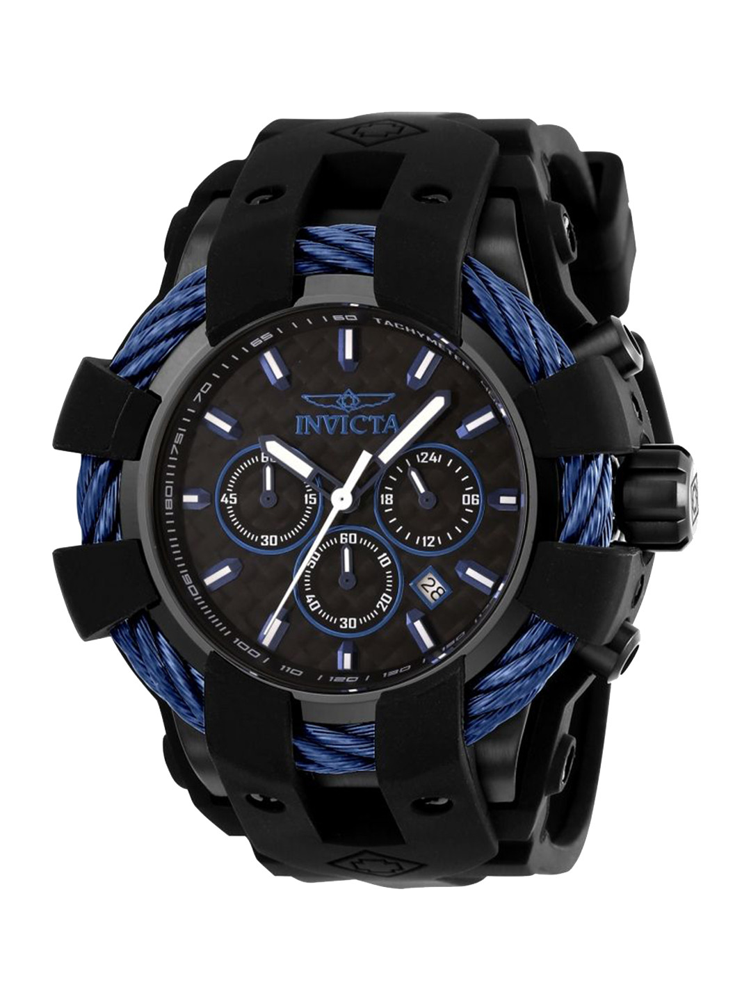 Invicta Bolt Men Patterned Dial & Straps Analogue Watch 23868
