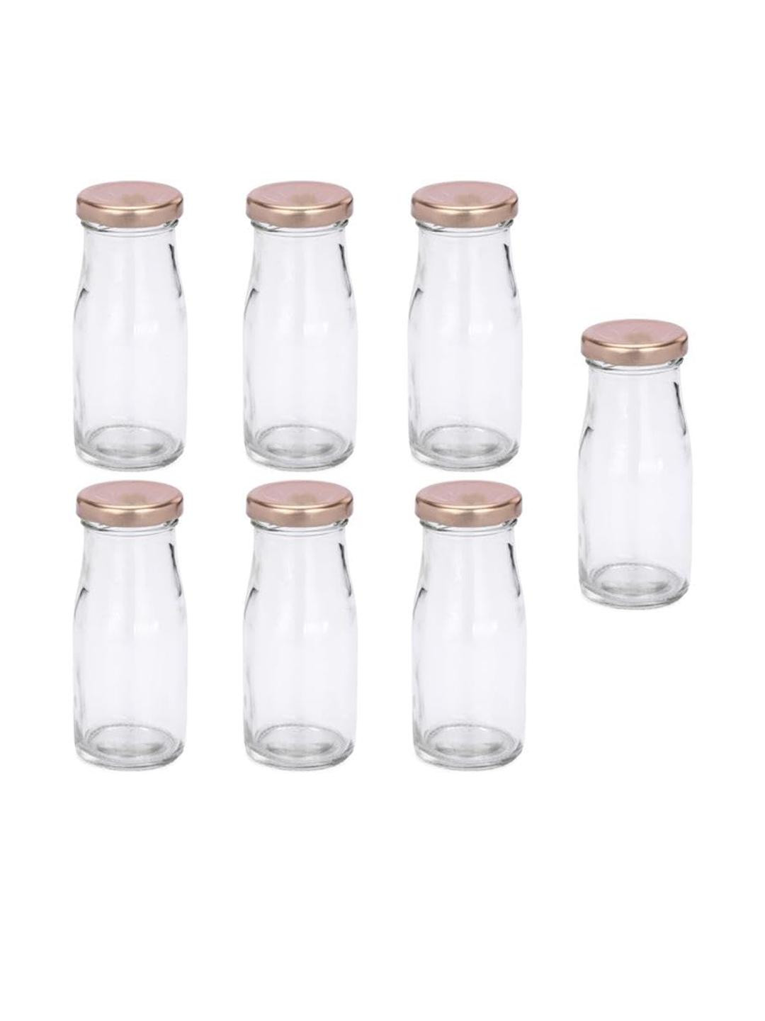 SOMIL Set Of 7 Glass Water Bottle