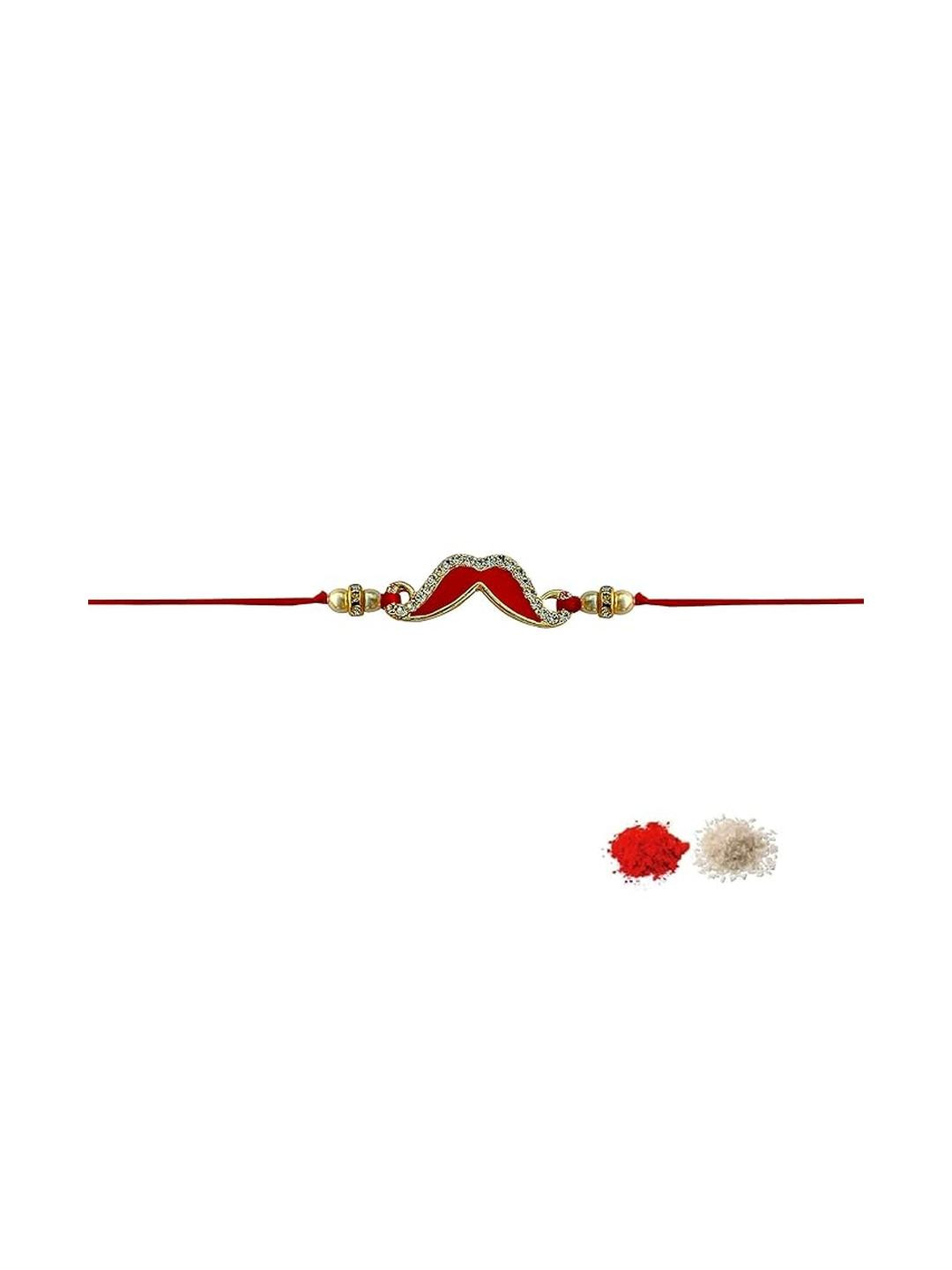 FURE Men Red Tie-Ups Rakhi