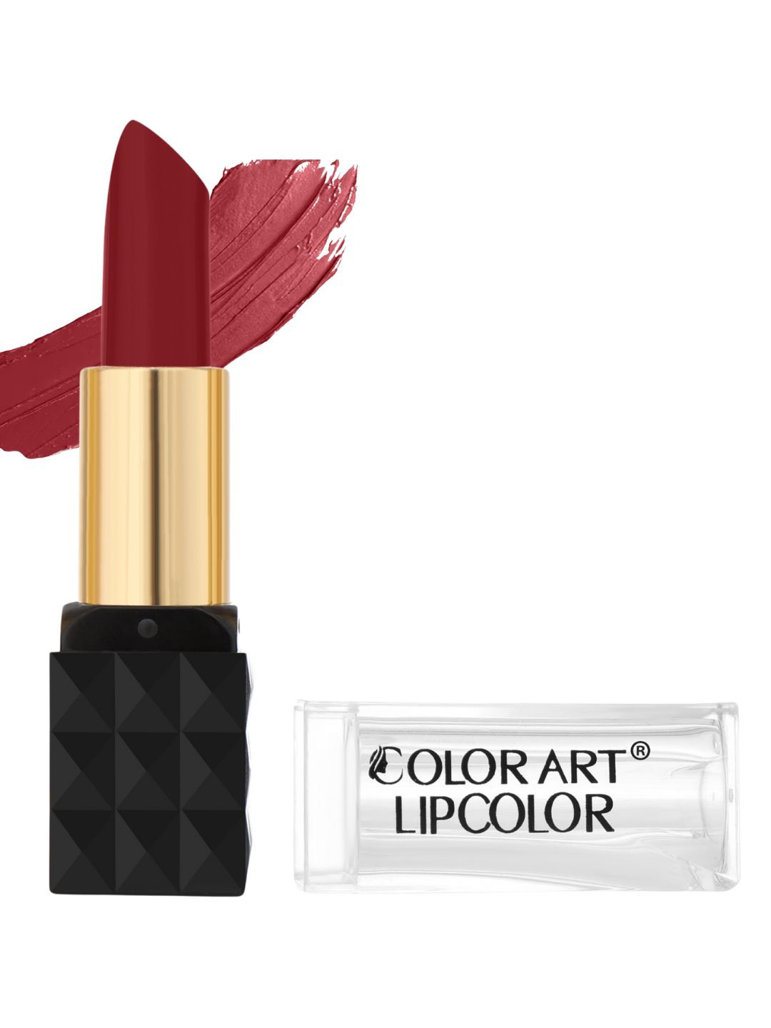 Color Art Glossy Matte Bullet Lipstick - 4 g - C90 Blood Red