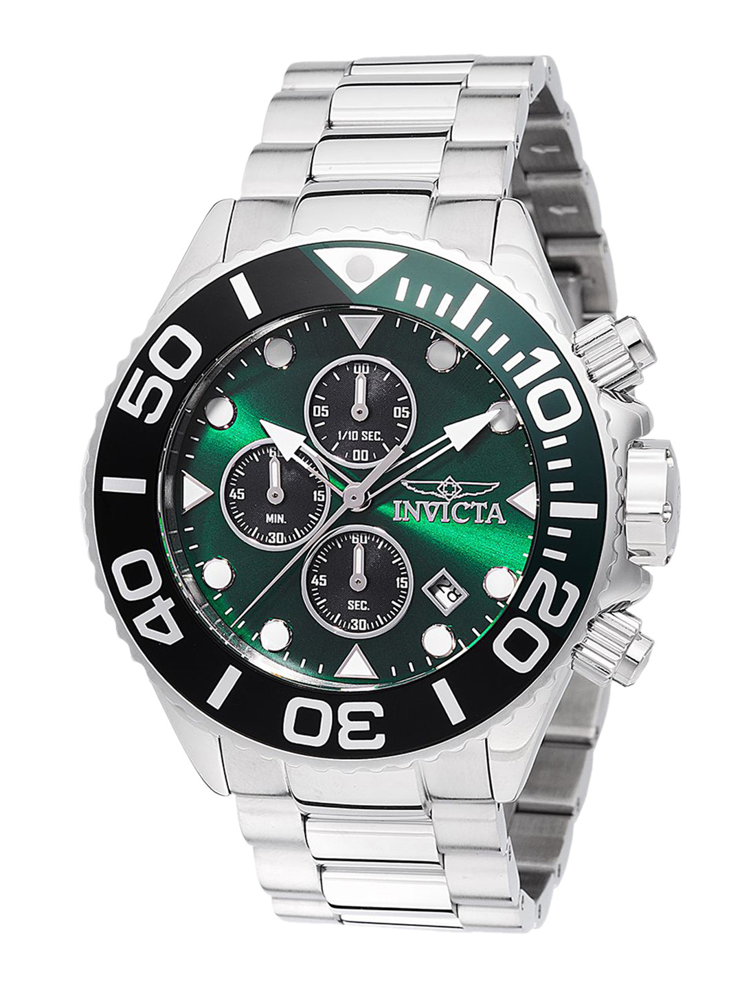 Invicta Grand Diver Men Dial & Stainless Steel Straps Analogue Watch 48586