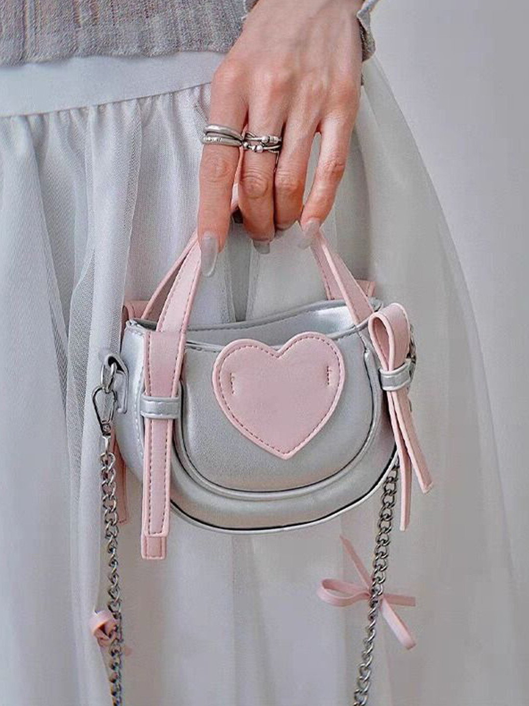 CORSICA Bucket Handheld BagWith Detachable Sling Strap