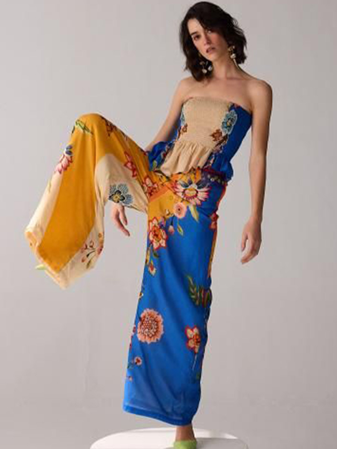 VERB BY PALLAVI SINGHEE Printed Top With Trouser Co-Ords