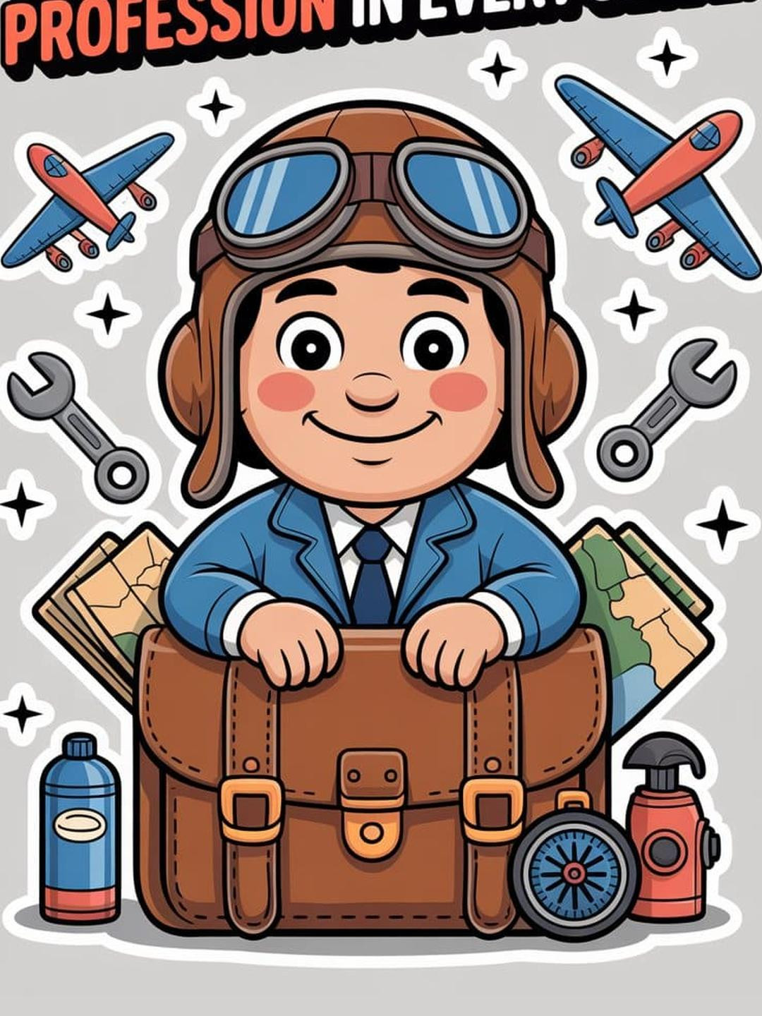 PRINTING DADDY Cartoon Characters Decals and Stickers