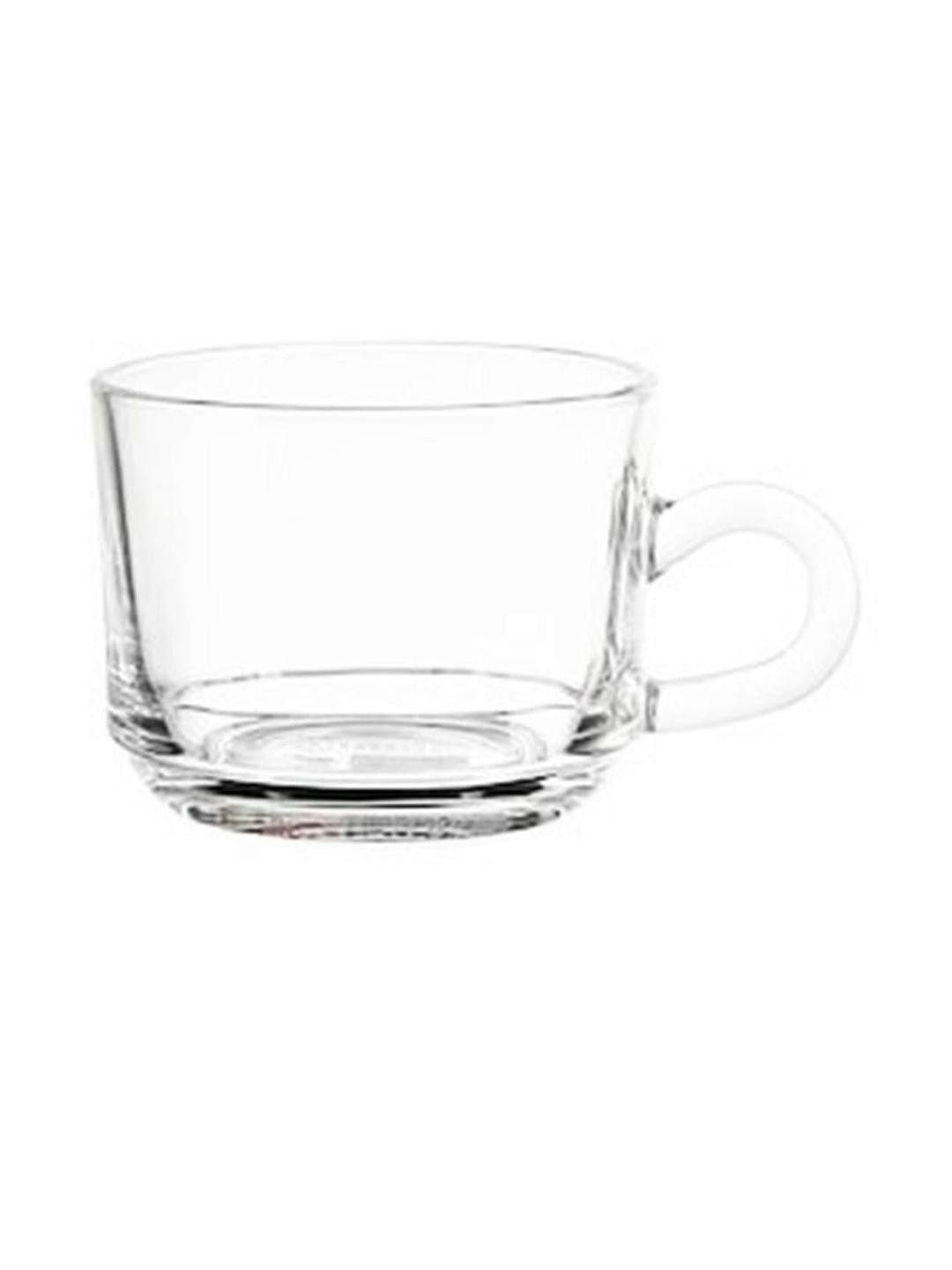 Somil Clear Glass Coffee & Tea Cup / Mug (150 Ml), Enjoy Your Drink in Style7.8 X 10.5 X 6Cm