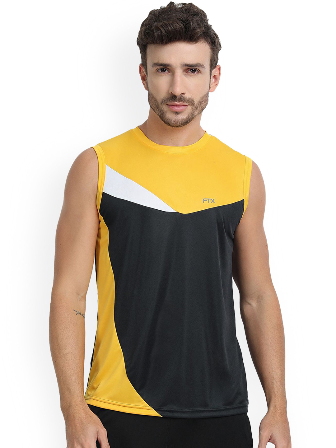 FTX Colourblocked Dry-Fit Gym Vests 709-7-S