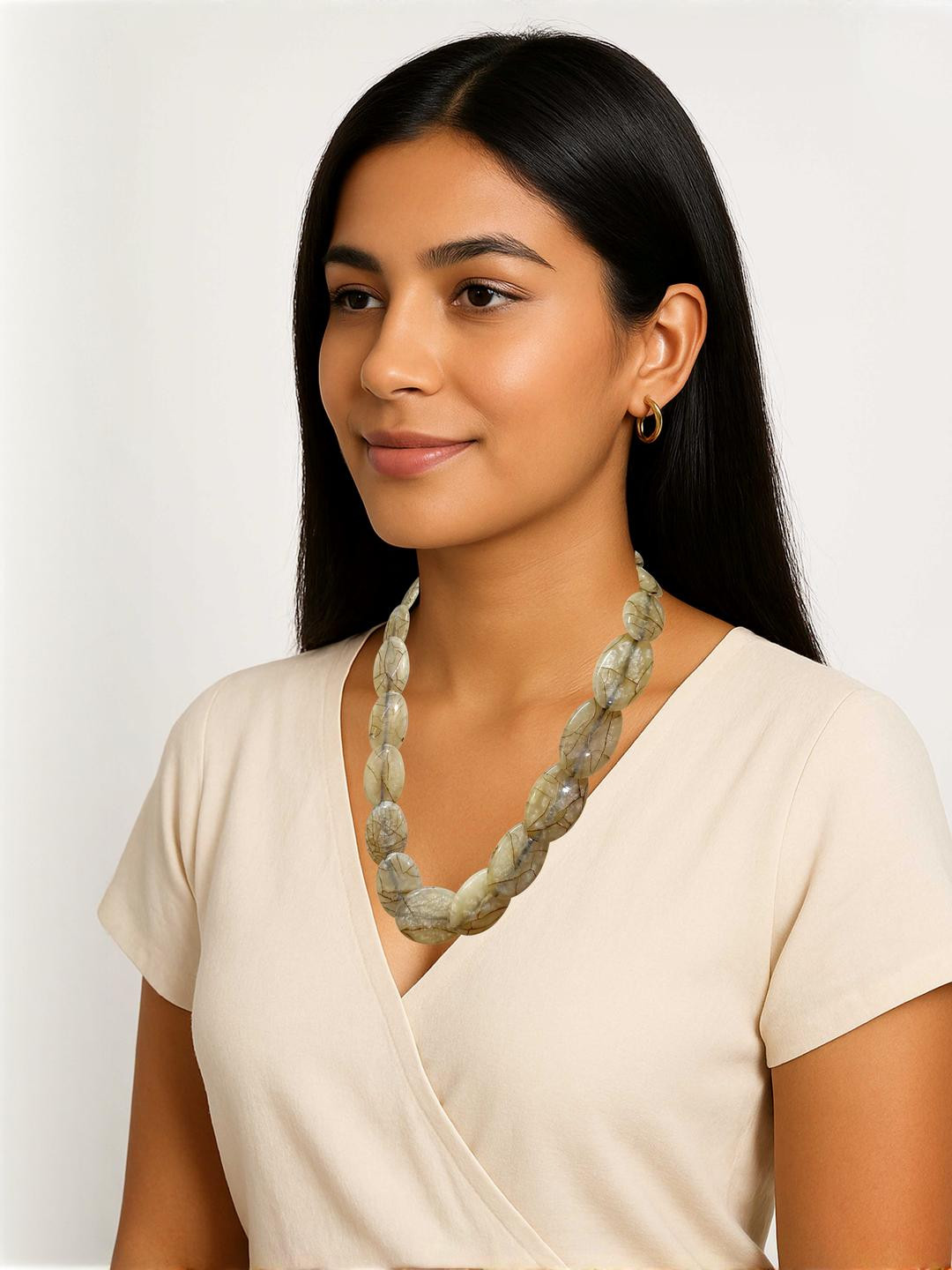 TAE Brass Handcrafted Necklace