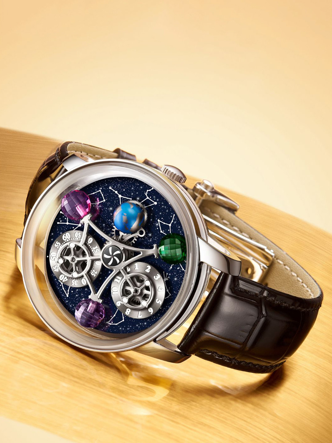 Invicta montres prestige Men Round Dial & Regular Straps Analogue Watch MPW-0156