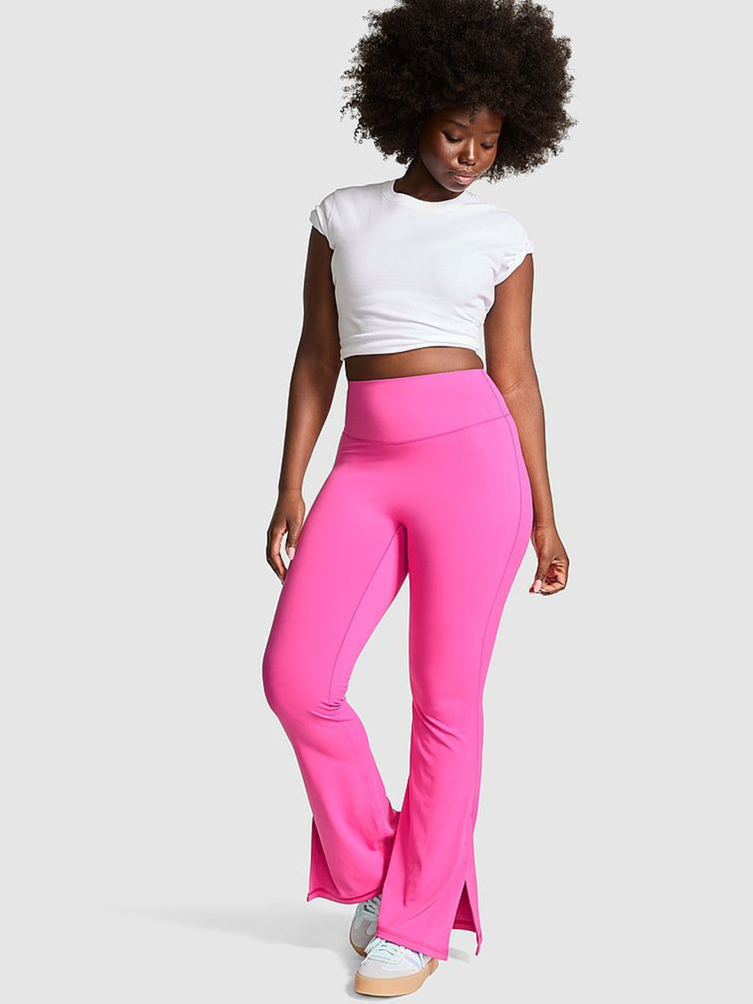 Victoria's Secret PINK Relay Side-Slit Flare Tights