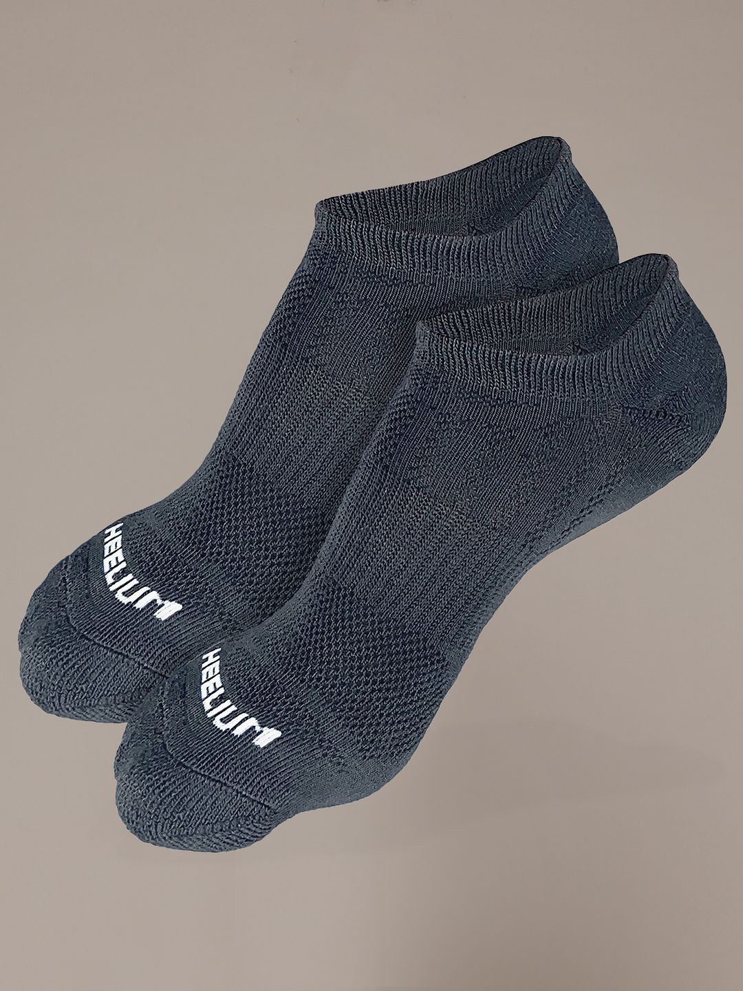 Heelium Men Pack Of 2 Printed Ankle Length Ultra-Soft, Thin & Breathable Socks