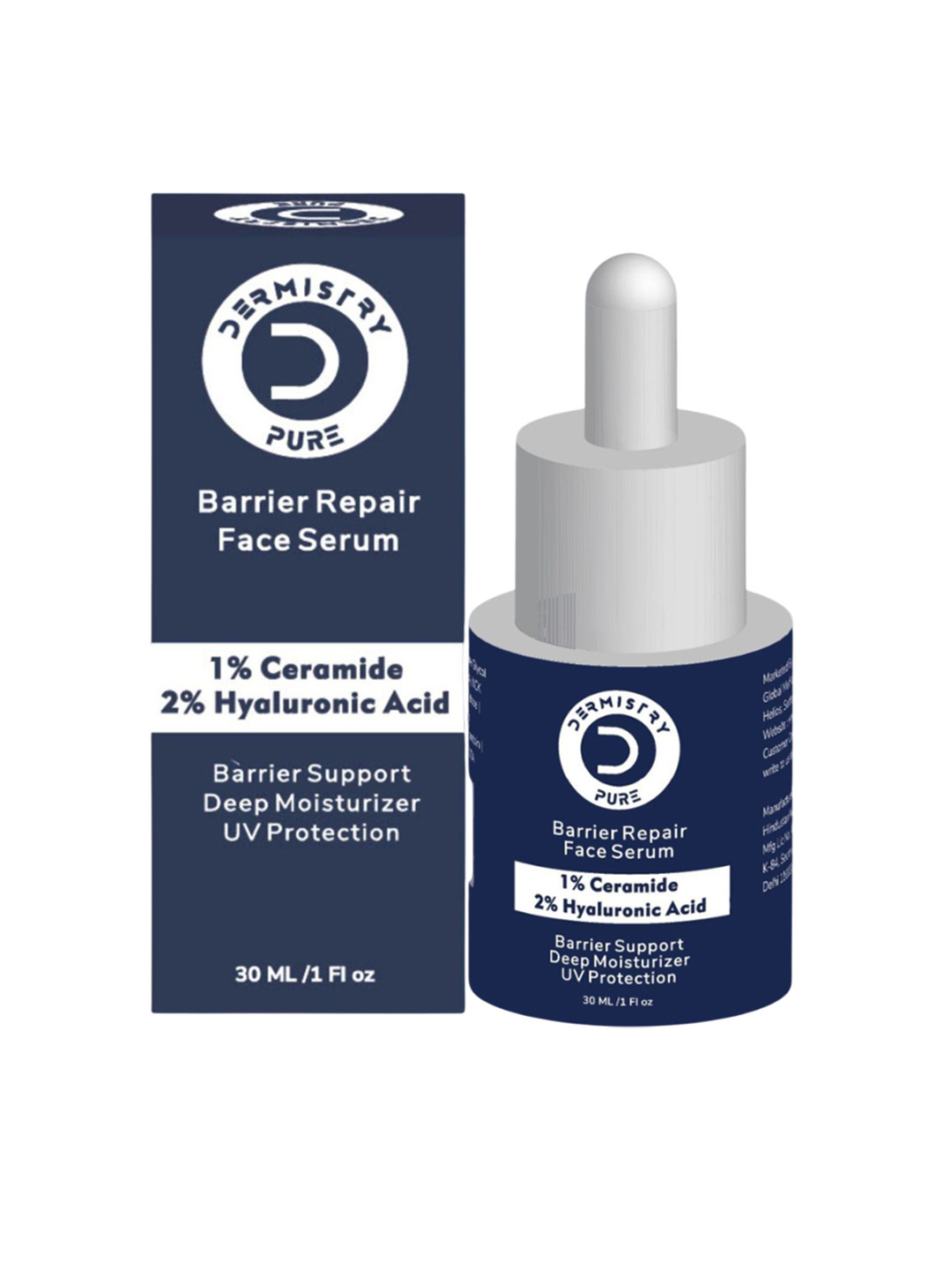 DERMISTRY 1% Ceramide 2% Hyaluronic Acid Barrier Repair Serum - 30 ml
