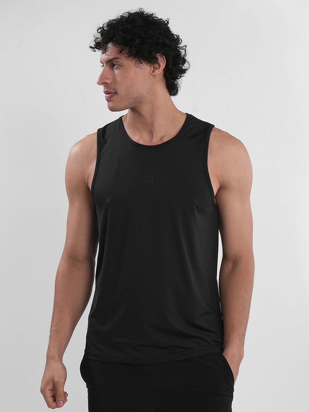 FILA Bolt Sleeveless Relaxed Fit Round Neck T-shirt