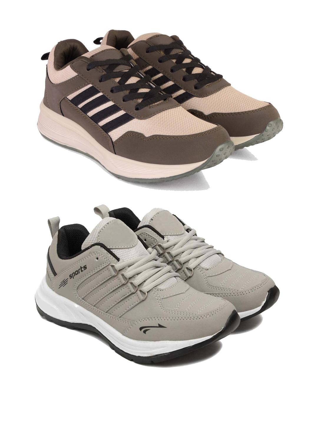 DRACKFOOT Pair of 2 Men Running Shoes