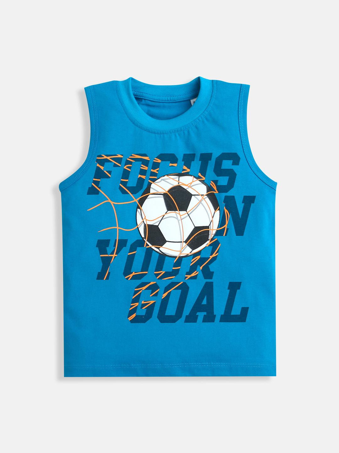 Adorn In Style Boys Blue Tshirts