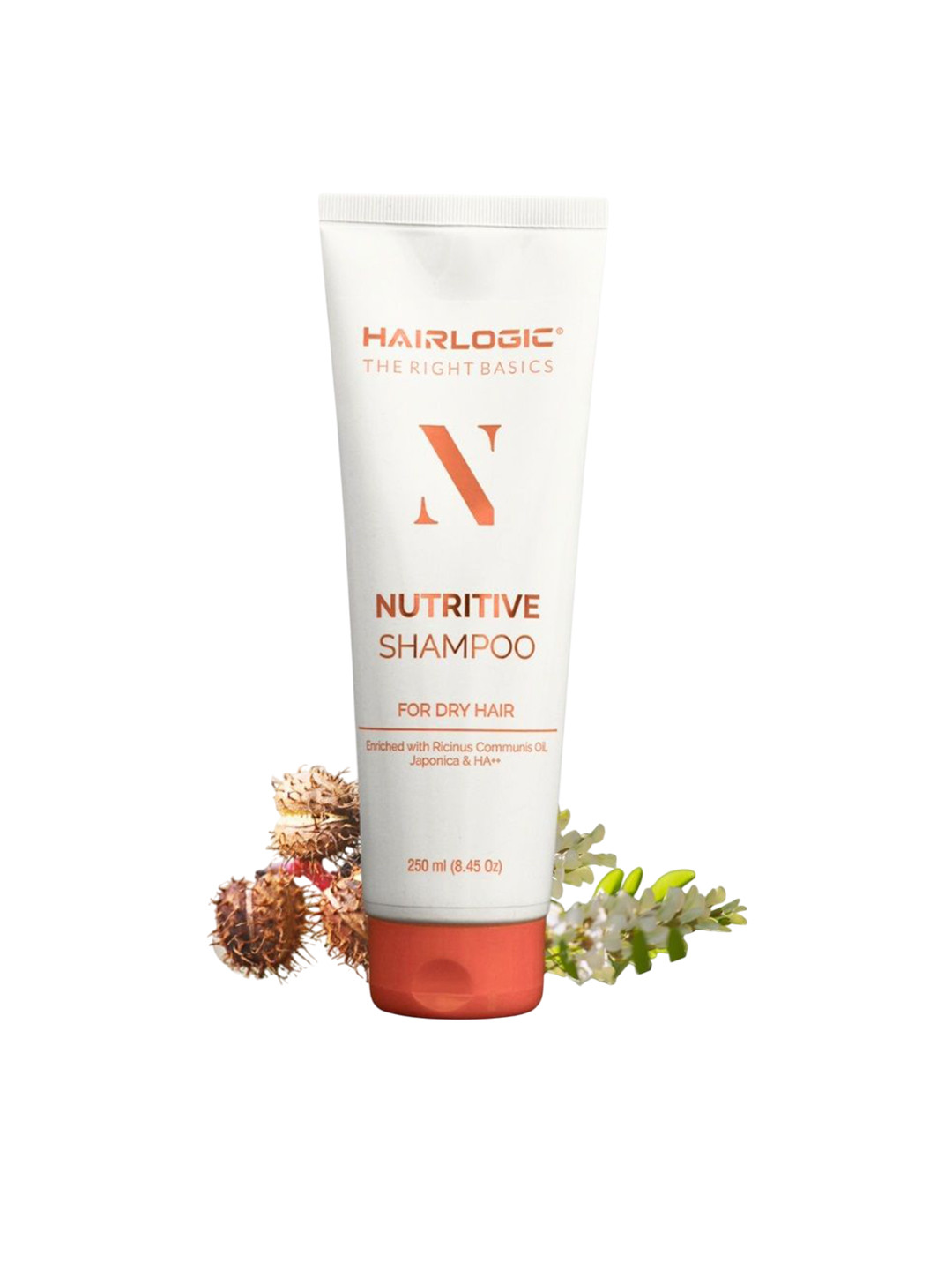 Hairlogic Nutritive Shampoo With Ricinus Communis Oil For Dry Hair Nourishment - 250 ml