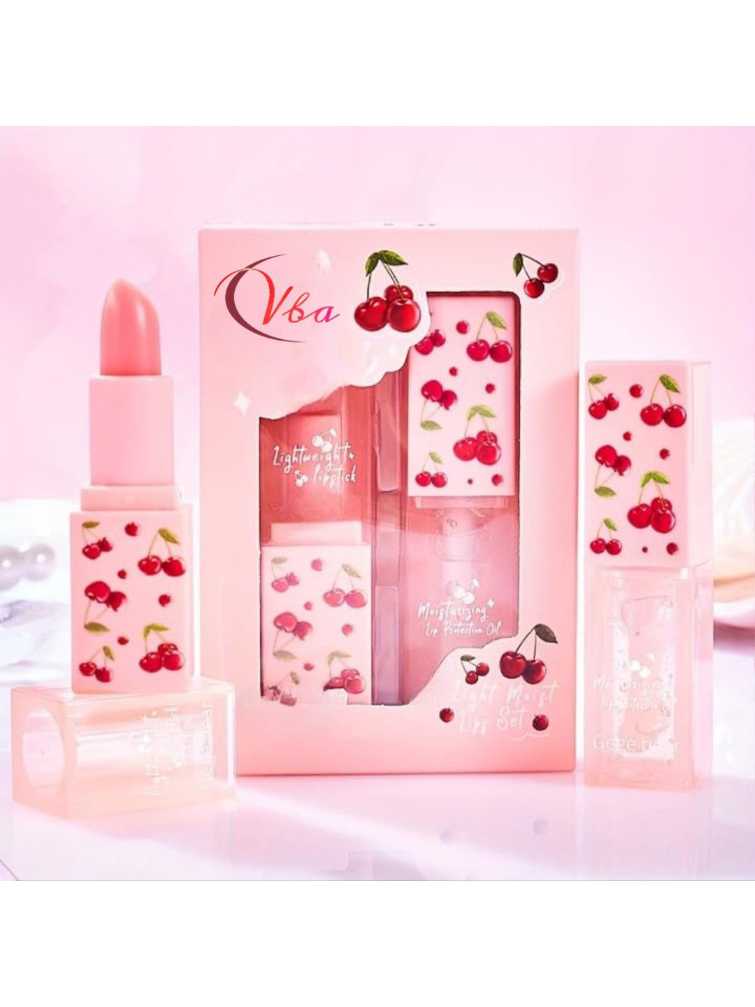 VBA Set Of 2 Long-Lasting Moisture Lip Balm - 95 g