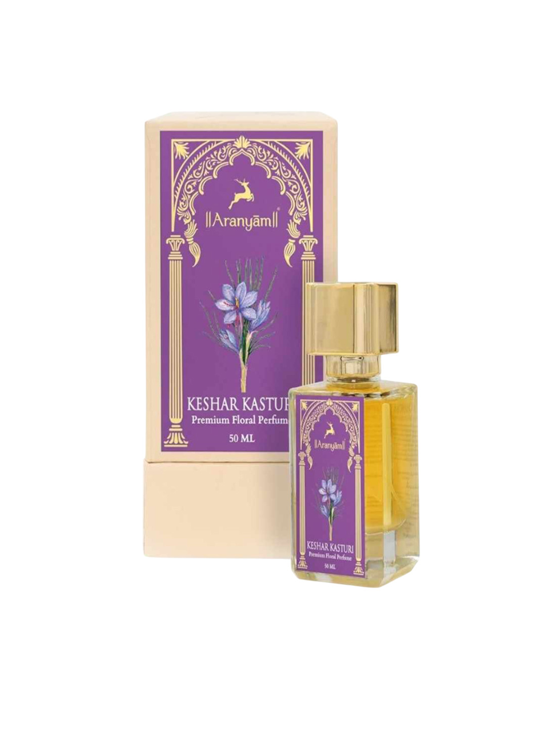 Aranyam Keshar kasturi Long-Lasting Eau De Parfum - 50 ml