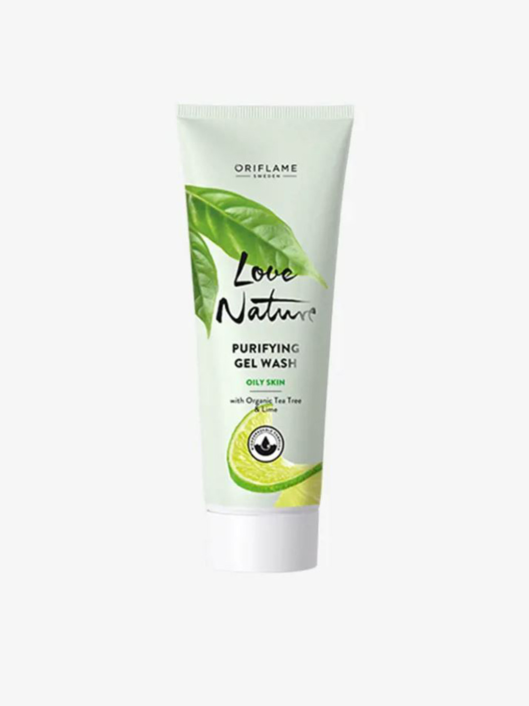 Oriflame Love Nature Purifying Gel Wash With Organic Tea Tree & Lime- 125 ml