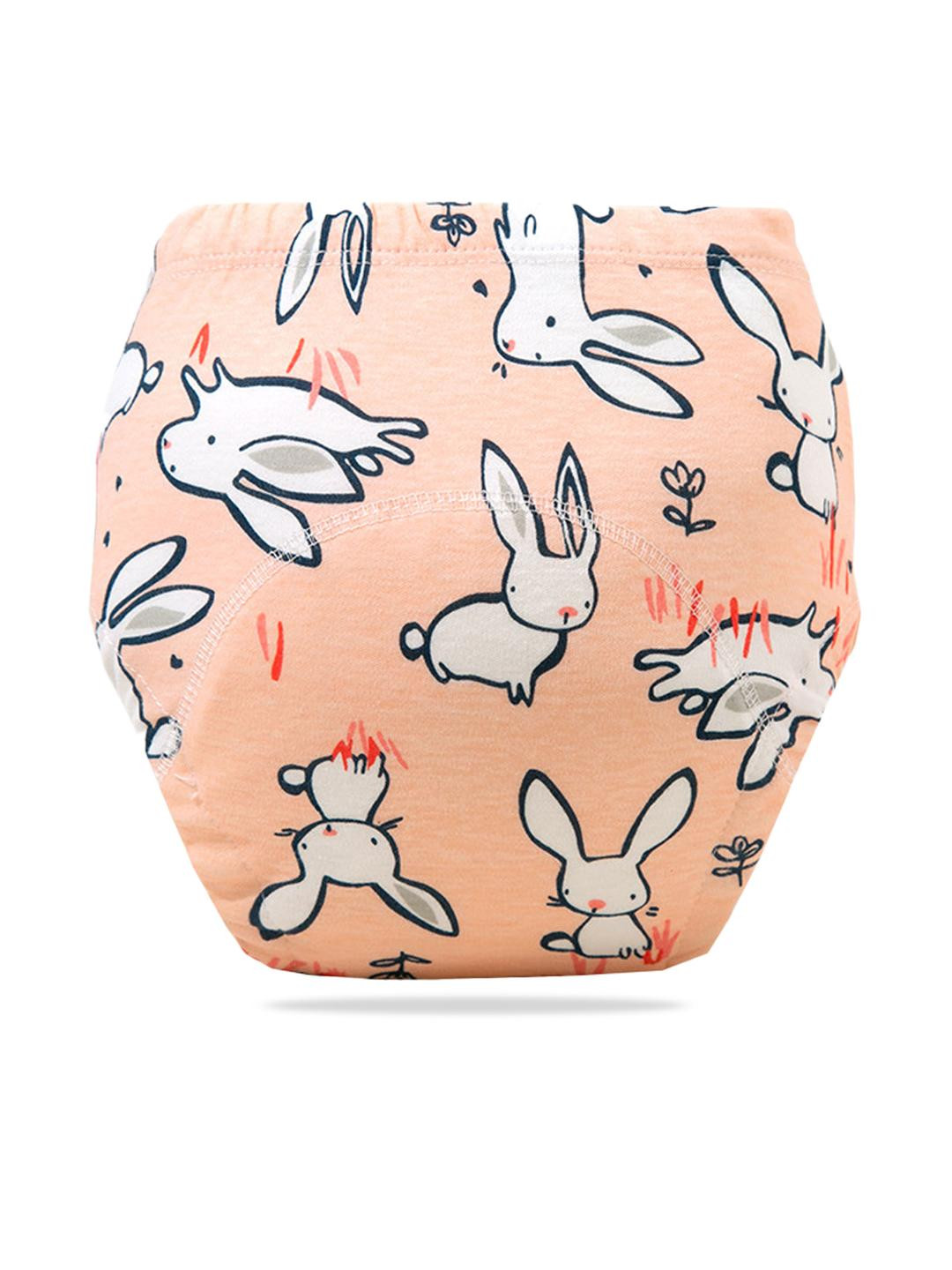 Bembika Infants Basic Adjustable & Reusable Cotton Cloth Diaper