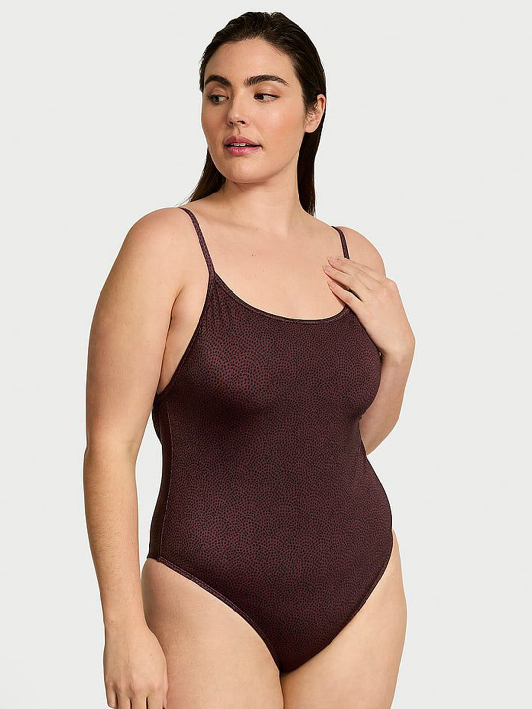 Victoria's Secret Shoulder Straps One-Piece Bodysuit
