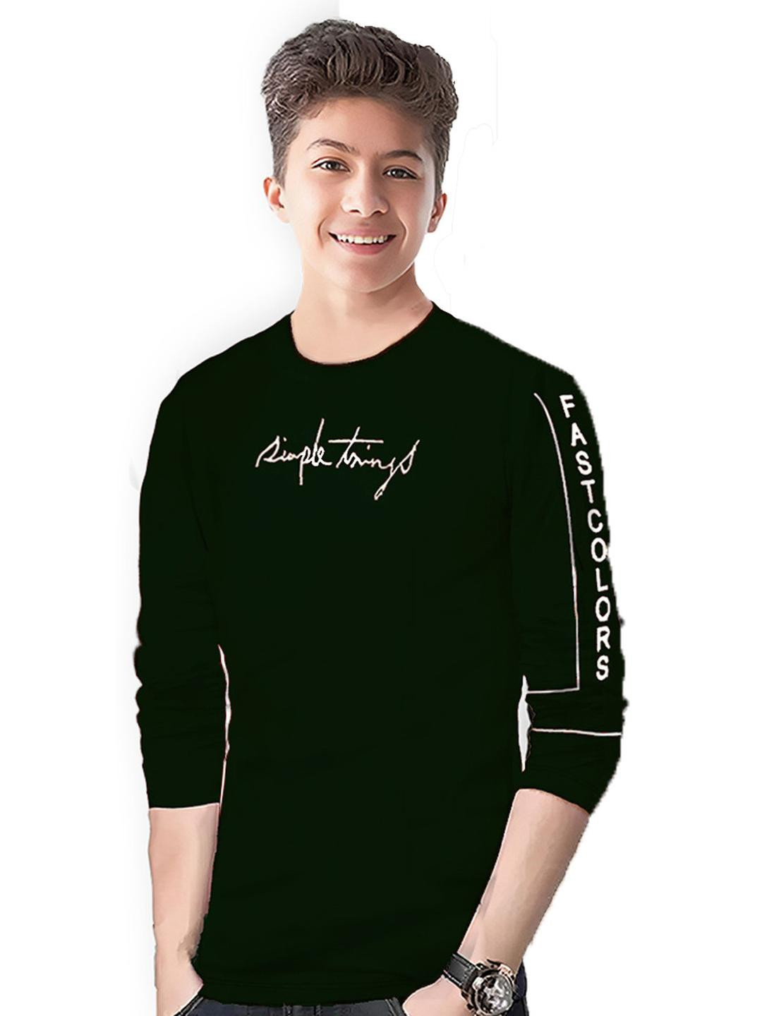 FastColors Boys Green Tshirts