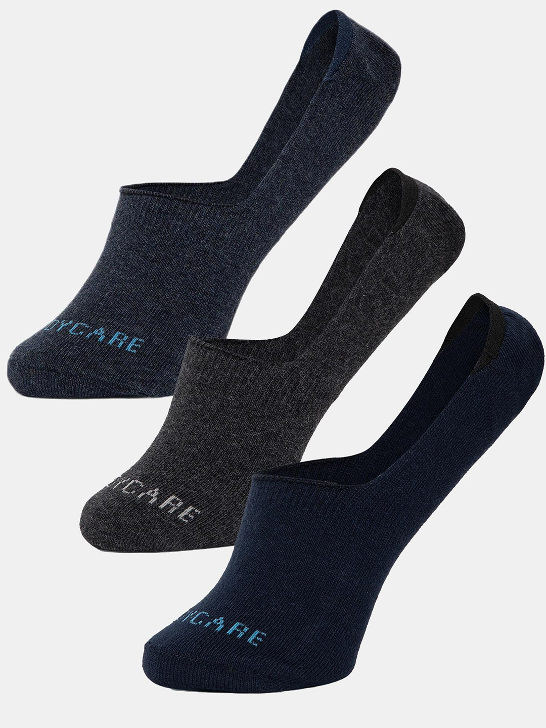 Bodycare Men Pack of 3 Loafer Length Socks