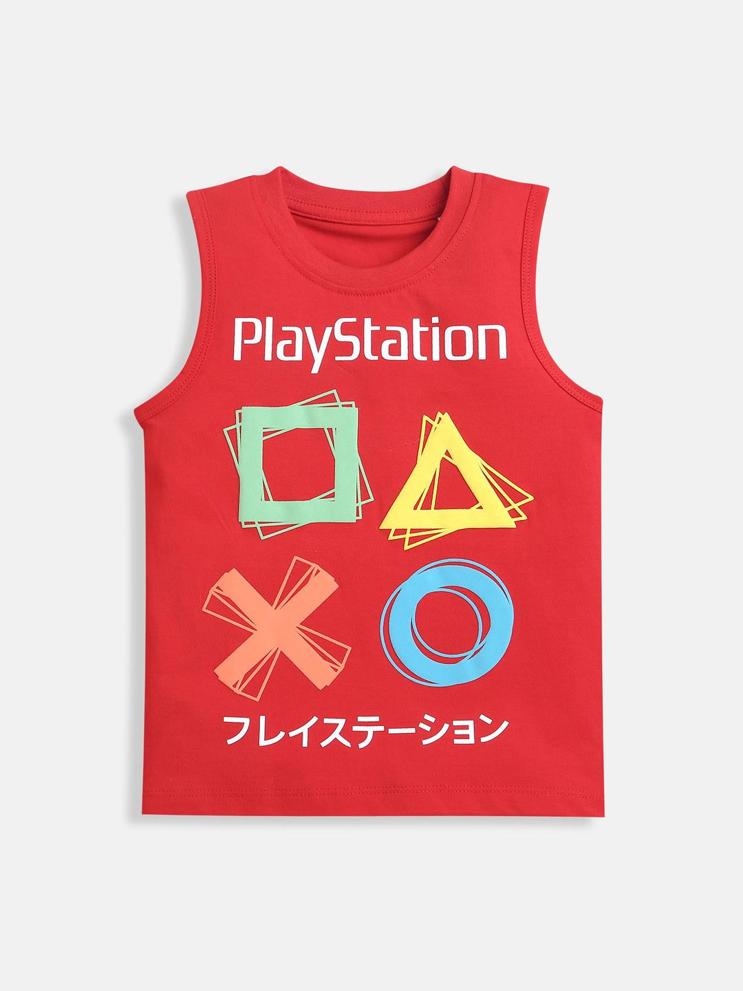 Adorn In Style Boys Red Tshirts