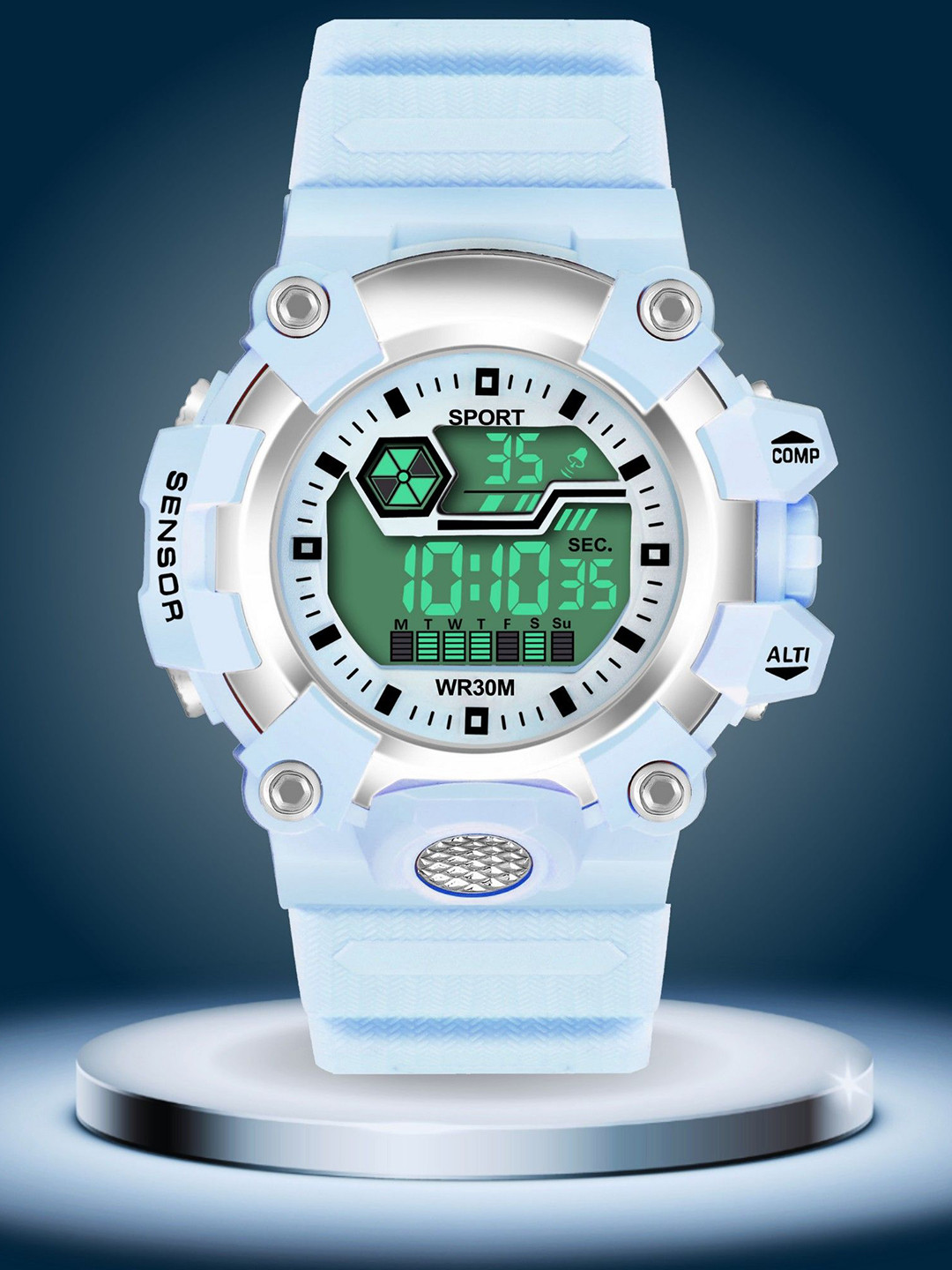 ON TIME OCTUS Kids Digital Watch DIGI-033 SKY BLUE