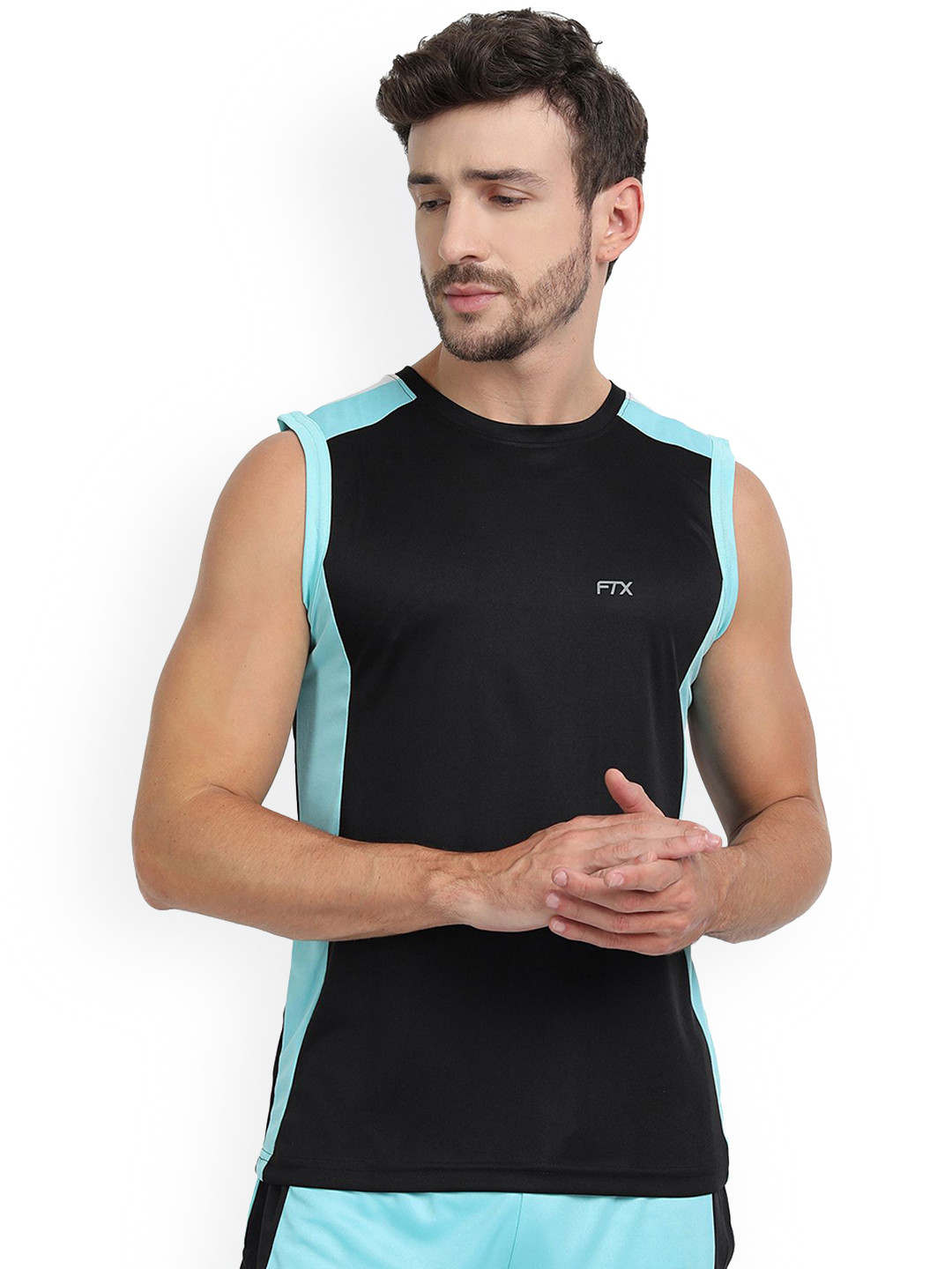 FTX Colourblocked Dry-Fit Gym Vests 709-4-S