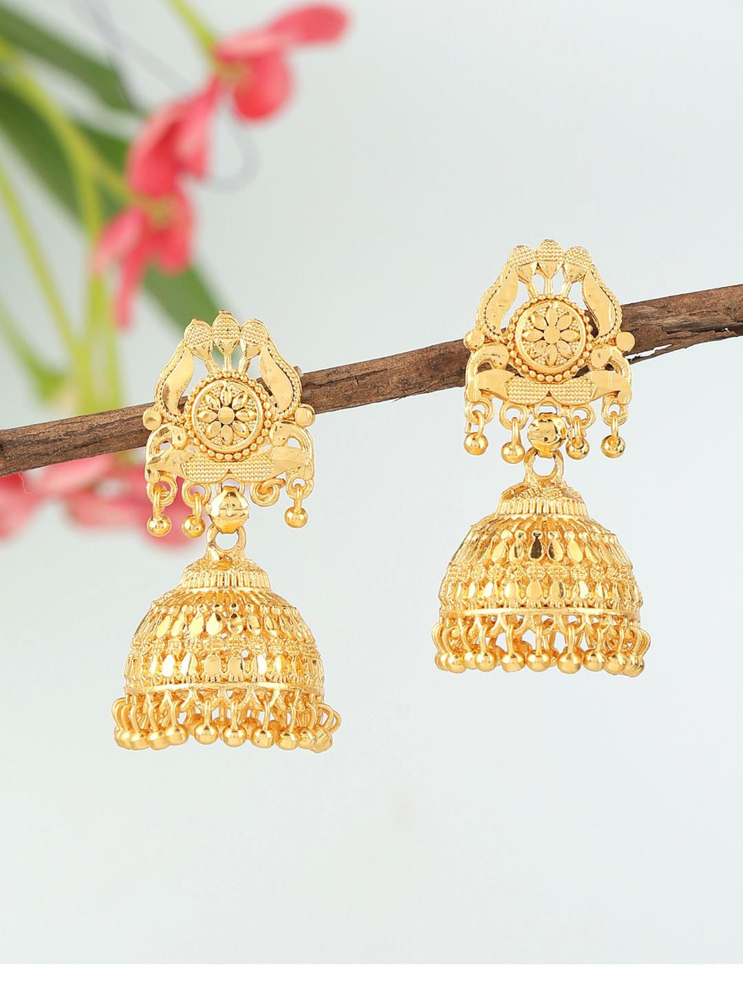 Bhagya Lakshmi Women Gold Earrings