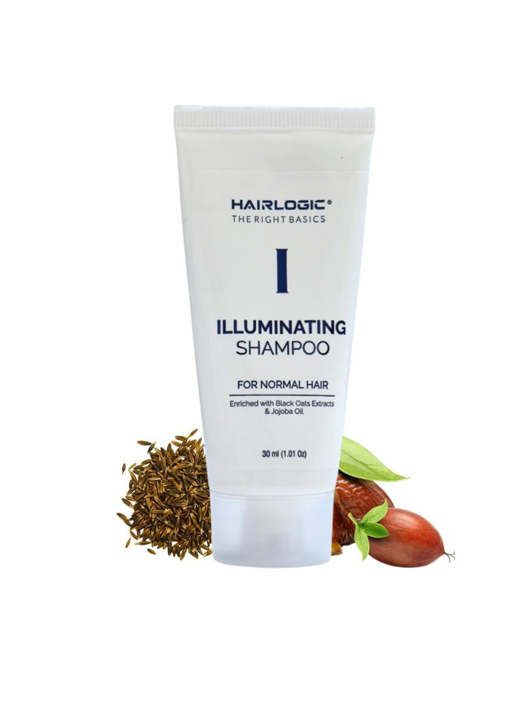 Hairlogic Illuminating Shampoo With Jojoba Oil For Hair Shine & Nourishment - 30 ml