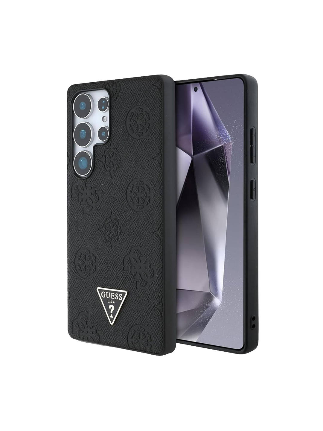 GUESS Abstract Printed Samsung Galaxy S25 Ultra 5G Back Case Mobile Accessories