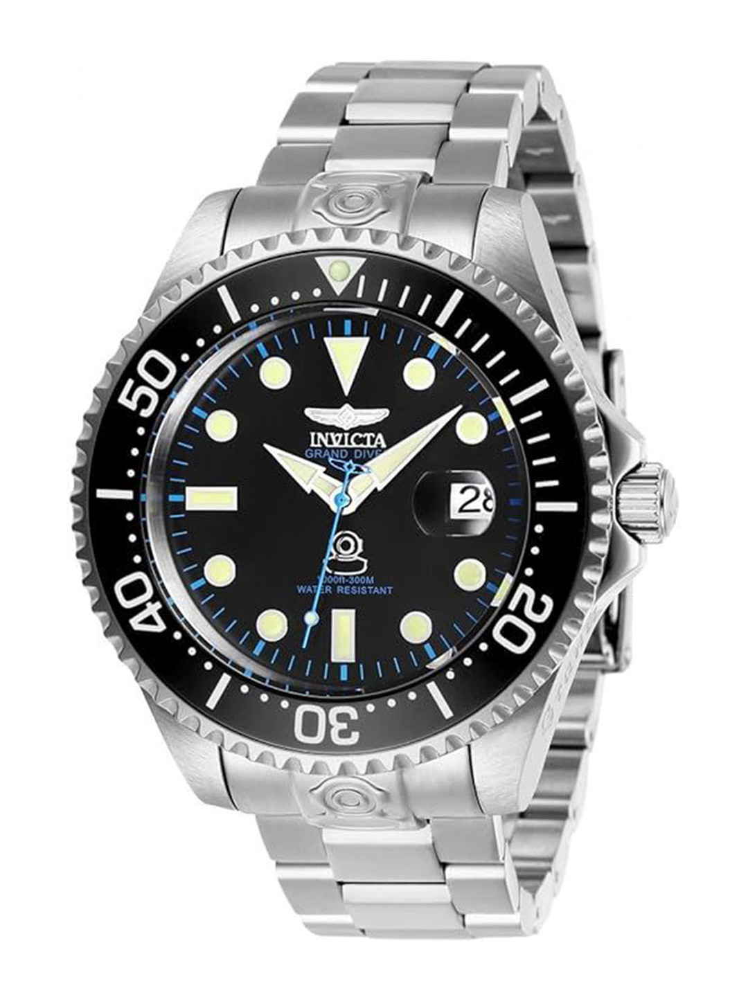 Invicta Men Dial & Stainless Steel Straps Analogue Automatic Watch 27610