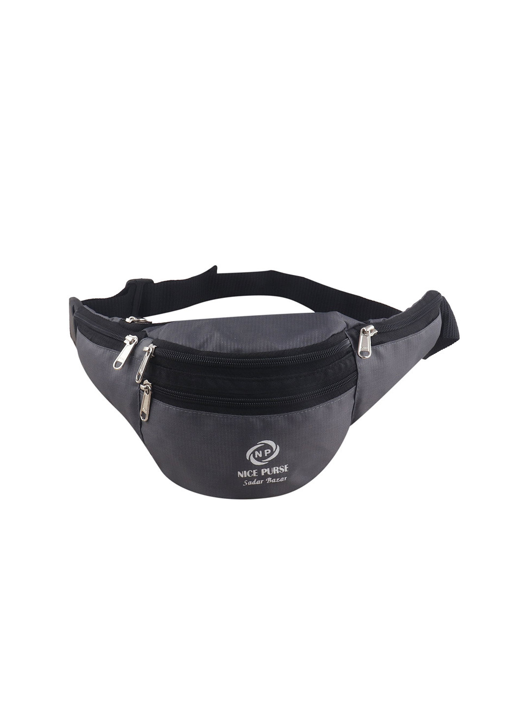 NICE PURSE Brand Logo Printed Soft Case Waist Pouch