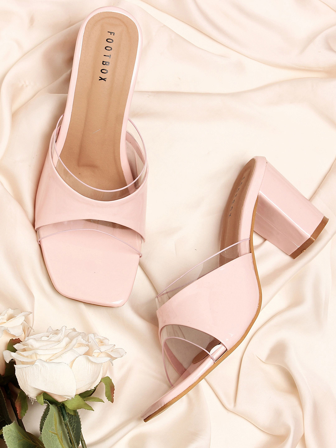 FOOTBOX Women Block Heel Sandals
