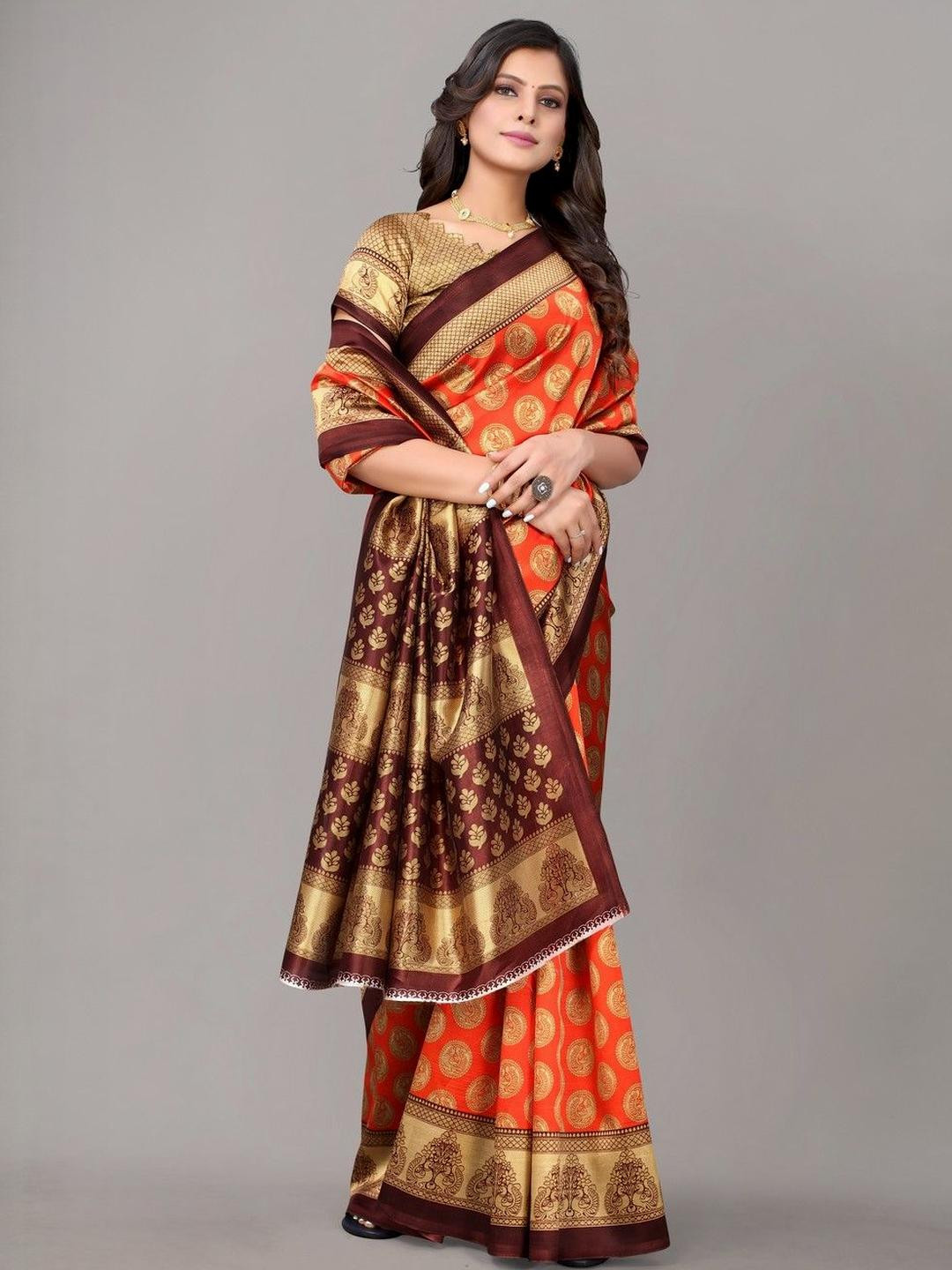 Lookmark Art Silk Banarasi Saree