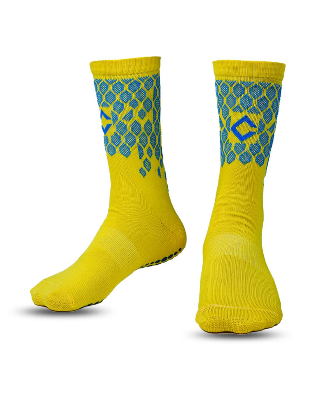 CAPTAIN Men Yellow Socks