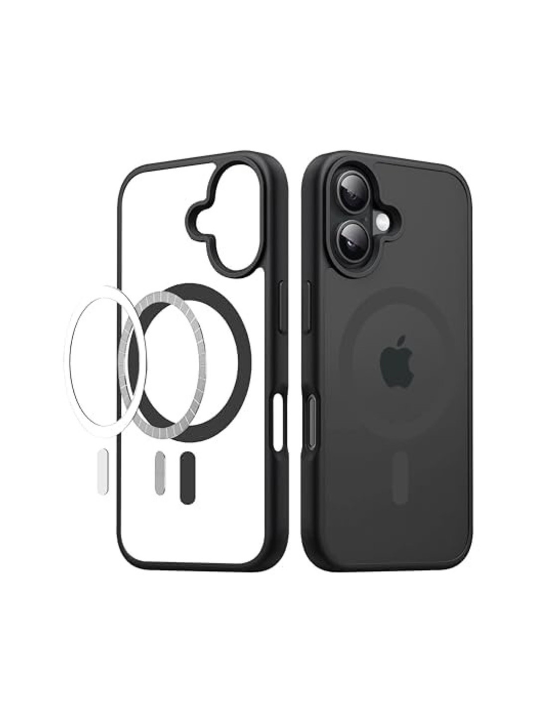 INNOPACE Solid Printed iPhone 16 Back Case Mobile Accessories