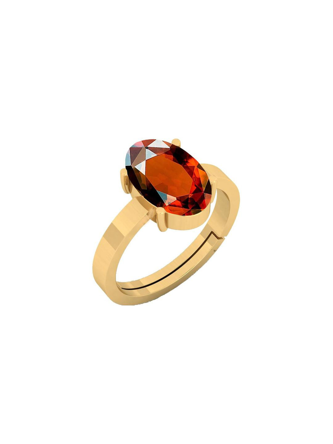 Barmunda gems Brown Brass  Finger Ring