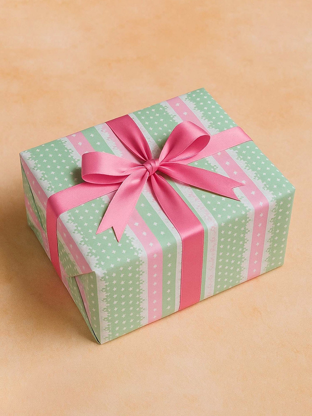 La Trove Candy Stripes Gift Wrapping Sheet