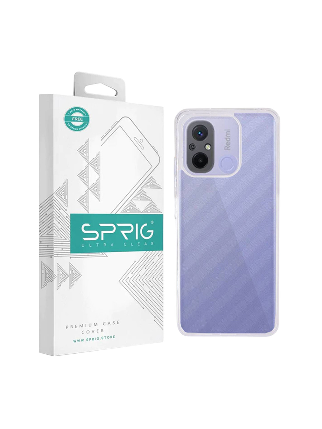 SPRIG Redmi 12C Bayer Transparent Back Cover