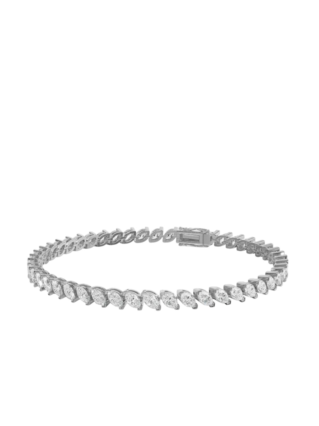 Emori Women 20 Pointer Marquise Lab Diamond in 18KT Gold