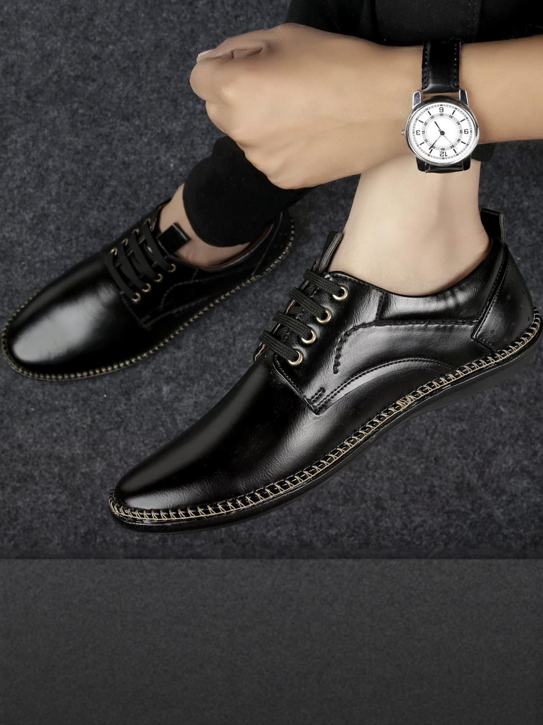 jetfighter Men Leather Lace Up Brogues